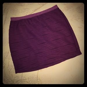 Plus Size Ruffle Skirt